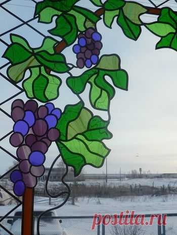Взгляните на новые витражи моей ученицы | Блог художника-витражиста Ирины Киселёвой