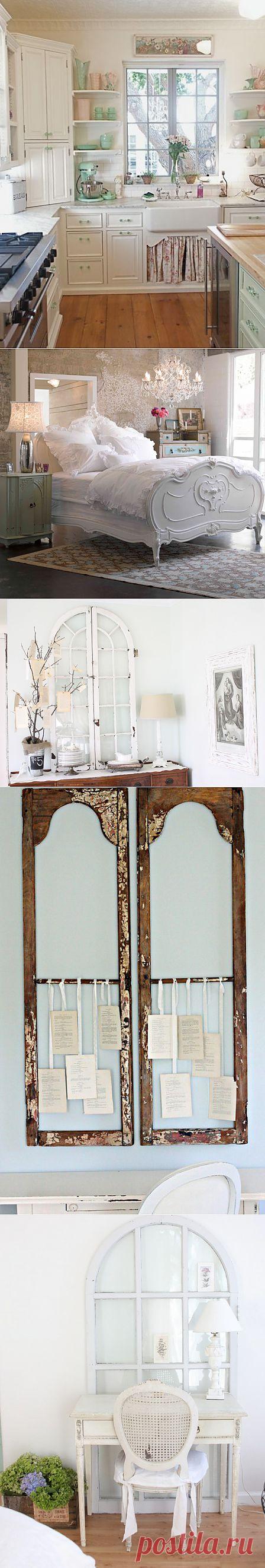 Романтичный стиль интерьера Шебби-шик | Интерьер и Дизайн