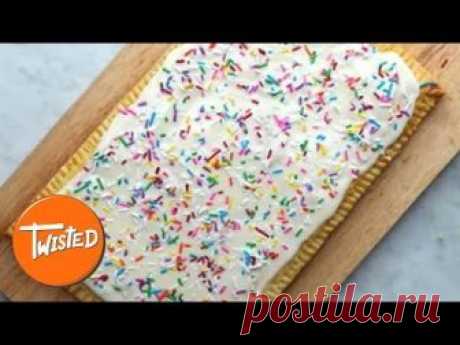 How To Make A Giant Strawberry Pop Tart | Twisted