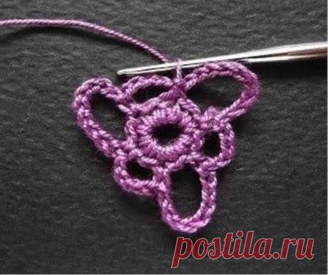 Crochet Bulk Flower Free Pattern