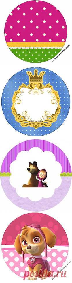 Kit personalizado grátis para sua festa, confira!