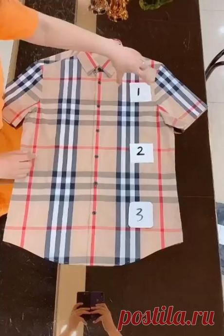 Veja como dobrar suas roupas corretamente!