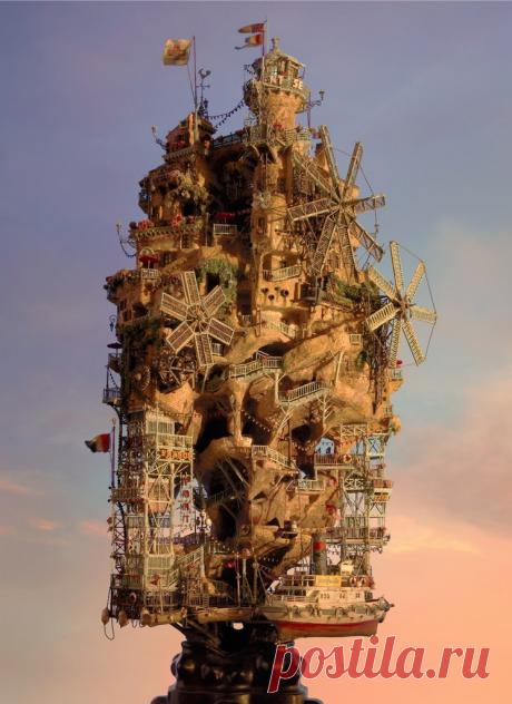 Миниатюрная архитектура от Таканори Айбы - Путешествуем вместе