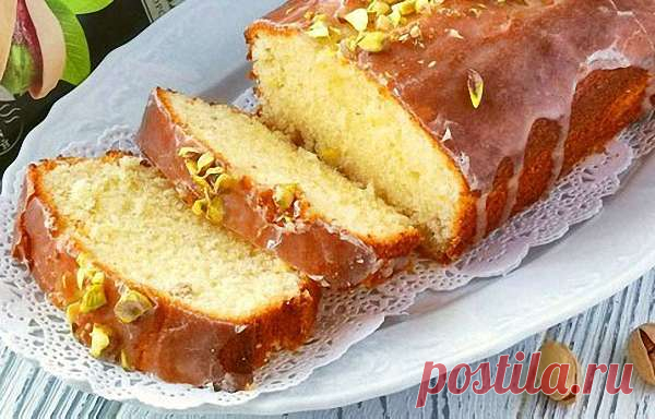 Лимонный кекс с орехами — ДОМАШНИЕ