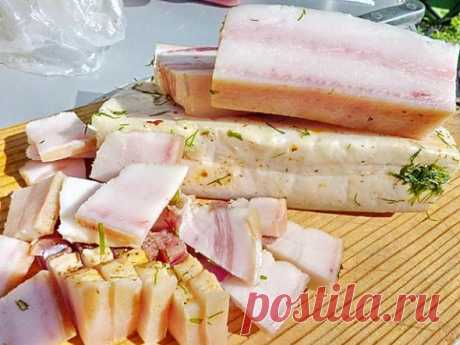 Рецепт вкусного сала 

Составляющие продукты: 
2 кг сала 
2 литра воды 
Показать полностью…