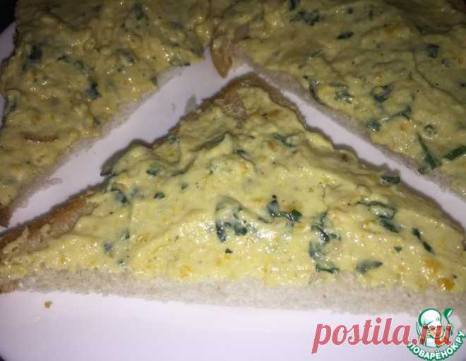Вкуснейшая намазка на хлеб – кулинарный рецепт