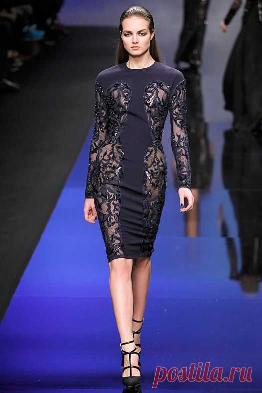 Новая коллекция Эли Сааб (Elie Saab) осень–зима 2013 - 2014