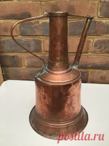 Rare Large 18th/19th Century Antique Copper Kettle With Symbol - Etsy