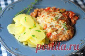 Картофель "Ленивый Эскалоп" на плите - Нина Фомина, Cooking Palette » Cooking Palette