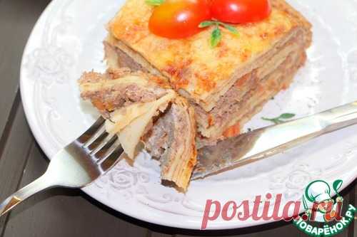 Блинная лазанья 
