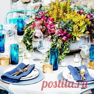 Сервировка праздничного стола: 7 советов + вдохновляющие фото | Уютный дом