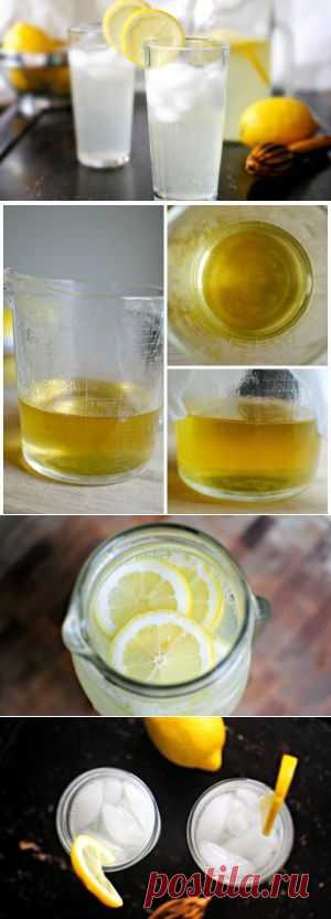 Домашний лимонад с ванилью