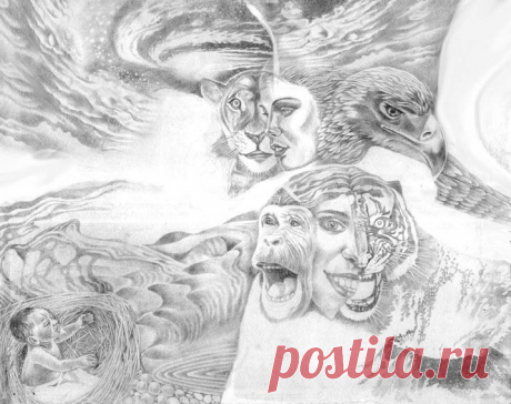 ВОПЛОЩЕНИЕ.. Постоянное воспроизводство своего Тела Жизни. Множество рукавов
Мысли вливаются в общее русло Вселенской Памяти. Множество Событий рождают
Взаимозависимость. Множество гениев Мыслеформ трудятся для общего блага...
7.02.1990