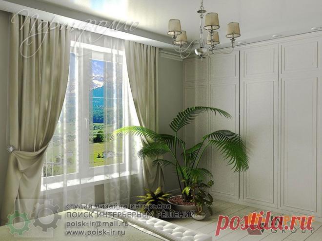 Дизайн спальни, интересные проекты интерьеров - Портфолио дизайнера - Поиск интерьерных решений