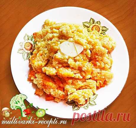 Пшенная каша с тыквой в мультиварке: рецепт приготовления