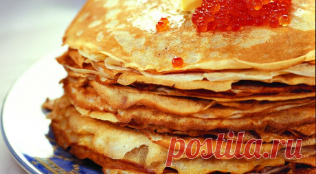Блины, базовый рецепт , пошаговый рецепт с фото
