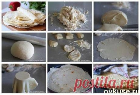 Домашний тонкий лаваш без дрожжей и яиц - Простые рецепты Овкусе.ру