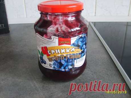 Джемы: Махеев против Original 

Обнаружила в магазинах новый продукт фирмы Original Черника протертая с сахаром: