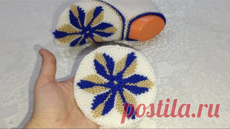 💥Çok beğeneceksiniz 💯 iki şişle değişik patik yapımı #crochet #keşfet #knitting #handmade #diy