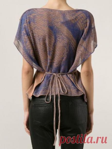 СТИЛЬНОЕ  ВЯЗАНИЕ для открытых профилей.
Татьяна Богма