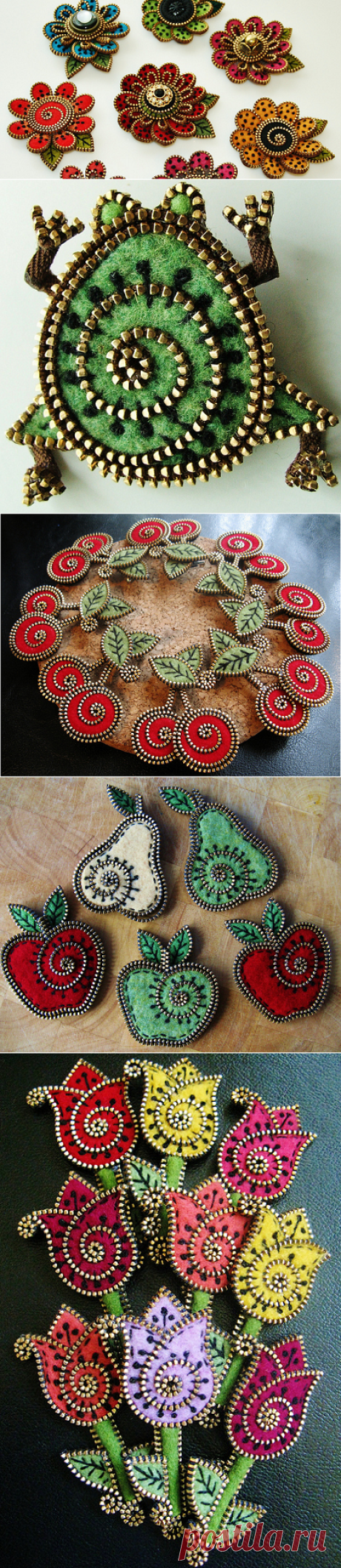 OF MICE AND raMEN: Felt & Zipper Crafts by Odile Gova
