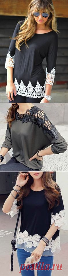 Sweaters, T-shirts, lace, and, Crafts - change...♥ Deniz ♥