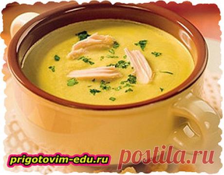 Суп-пюре с индейкой — Кулинарные рецепты