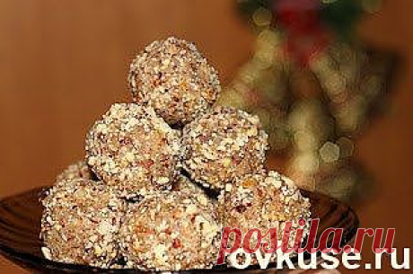 ОРЕХОВЫЕ ШАРИКИ - Простые рецепты Овкусе.ру