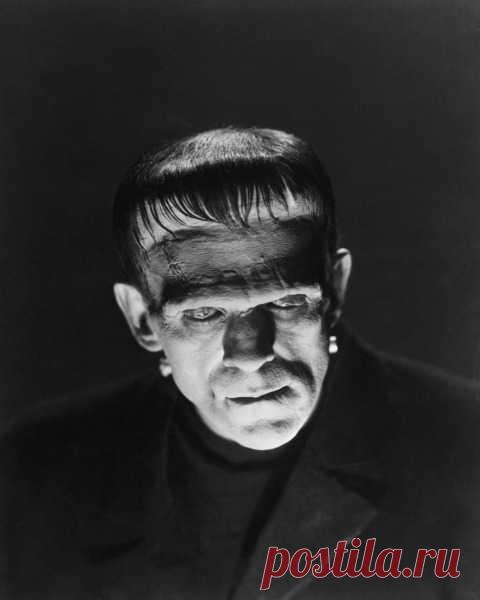 BORIS KARLOFF — ЛИК ФРАНКЕНШТЕЙНА — VIZIST.ru