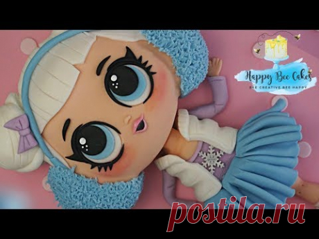 GIANT lol surprise doll cake | Kids cakes | lol doll DIY