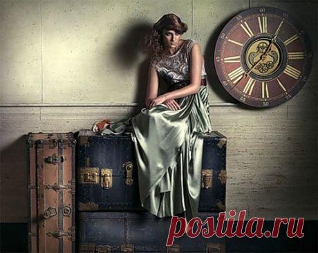 присела на дорожку