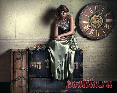 присела на дорожку