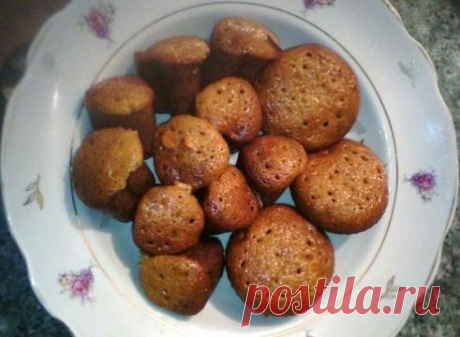 Медовые кексы с арахисом