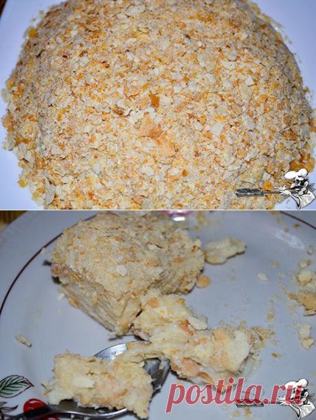 Авторские рецепты. Мужская кухня. Ленивый "Наполеон"