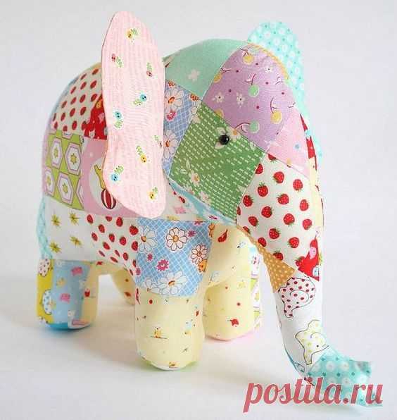 Игрушки из лоскутков. Идеи для вдохновения.