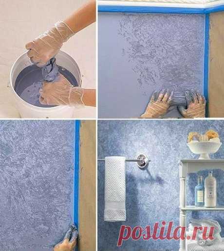 Колоритно и фактурно: 20 креативных идей покраски стен и пола | Краше Всех