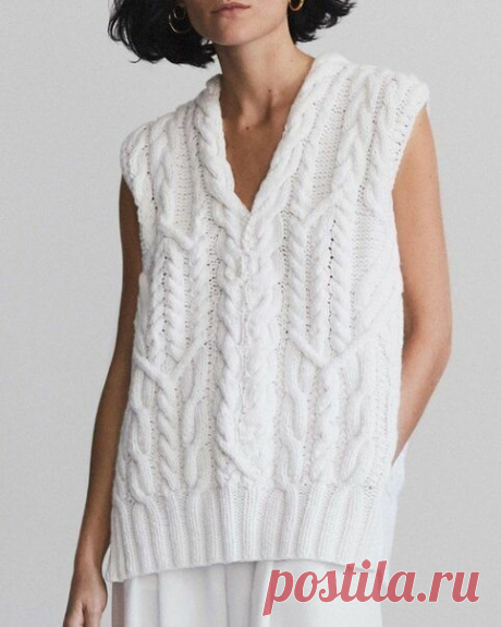 Белый - цвет невинности. Невероятная нежность в вязаных моделях. | Вяжу для души | Яндекс Дзен