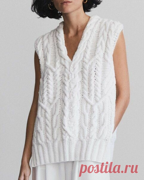 Белый - цвет невинности. Невероятная нежность в вязаных моделях. | Вяжу для души | Яндекс Дзен