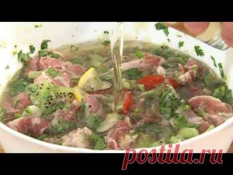 Маринад для шашлыка из баранины - видеорецепт