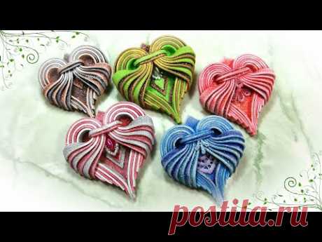 Сердечко из фоамирана ❤ сувенир своими руками 2020❤ diy heart valentine from foam