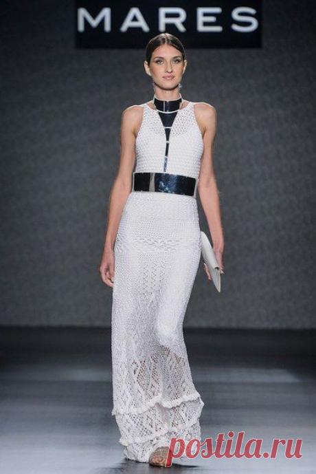 Белые платья крючком. Длинное платье крючком | Все о рукоделии: схемы, мастер классы, идеи на сайте labhousehold.com