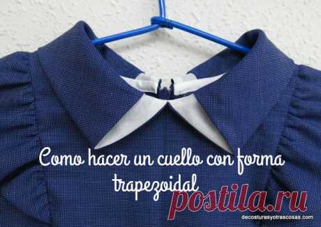 De costuras y otras cosas: CUELLO TRAPECIO