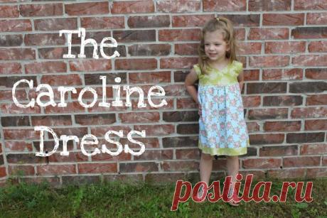 Сшить детское платье по мастер классу с застежкой сзади.