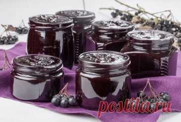 Варенье из черноплодной рябины – витаминная бомба и осенний деликатес | Сад-огород с Вероникой Поливкиной | Дзен