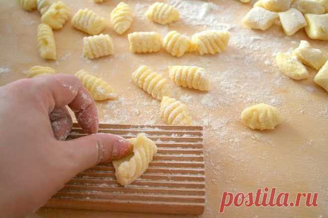 Картофельные ньокки - типичное блюдо итальянской кулинарии!