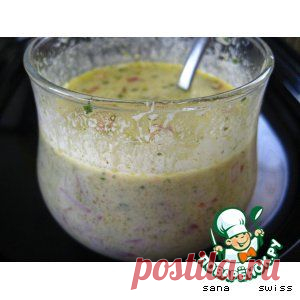 Французский сливочный соус для салатов - кулинарный рецепт