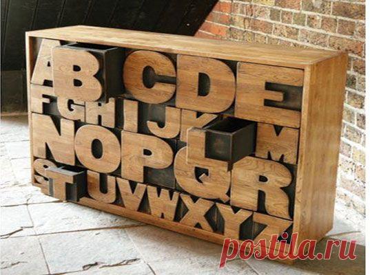 Подборка креативных комодов.