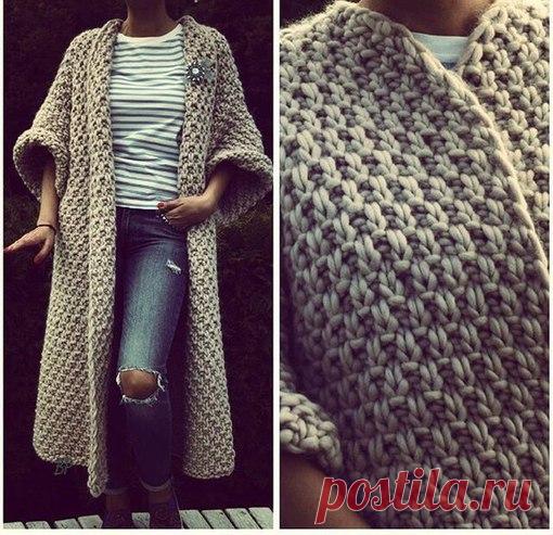 Пальто спицами
#спицы@vyazanie_lubov_moya #пальто@vyazanie_lubov_moya