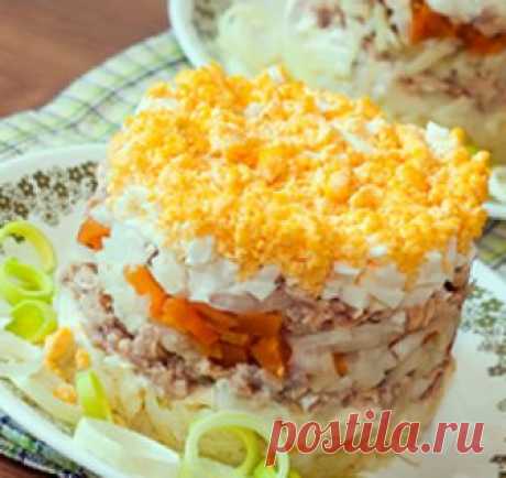 Салат мимоза с рисом / Рыбные салаты / TVCook: пошаговые рецепты с фото
