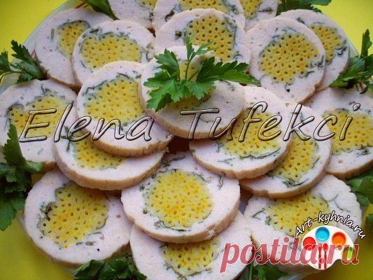 "Закусочный рулет с макаронами" (МК от Елены) » Арт-кухня
